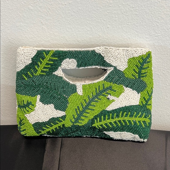 Sincerely Jules | Tropical 🌴 Beaded Clutch - Picture 1 of 9